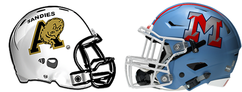 Amarillo High-Monterey helmets